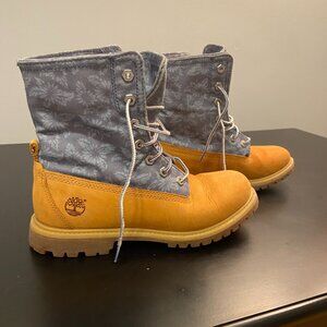 ✨Host Pick x2 ✨TIMBERLAND Earthkeepers Canvas Fold Down Boots, Size 8.5